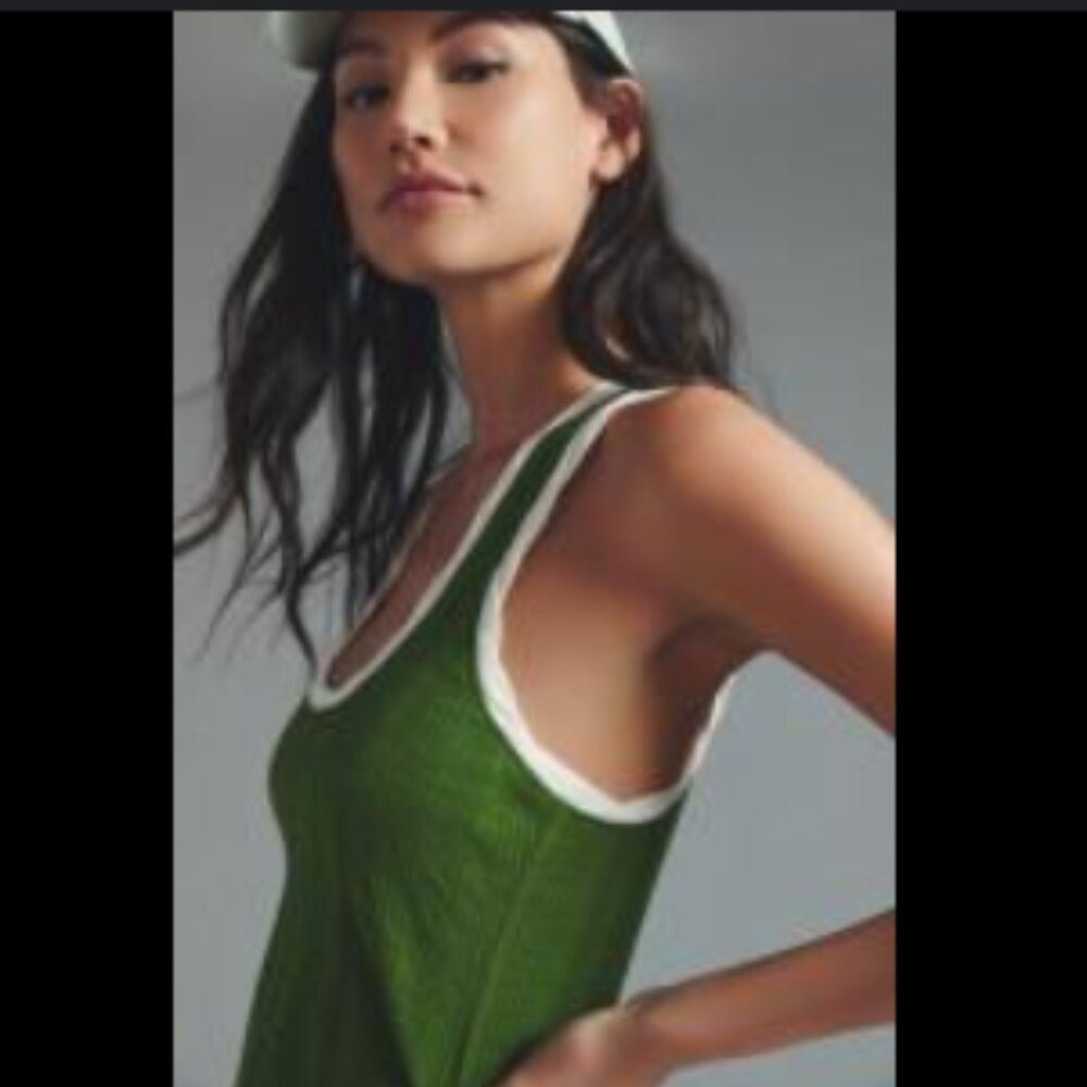 Brand New Pilcro Ribbed Racerback Tank - Picture 3 of 9